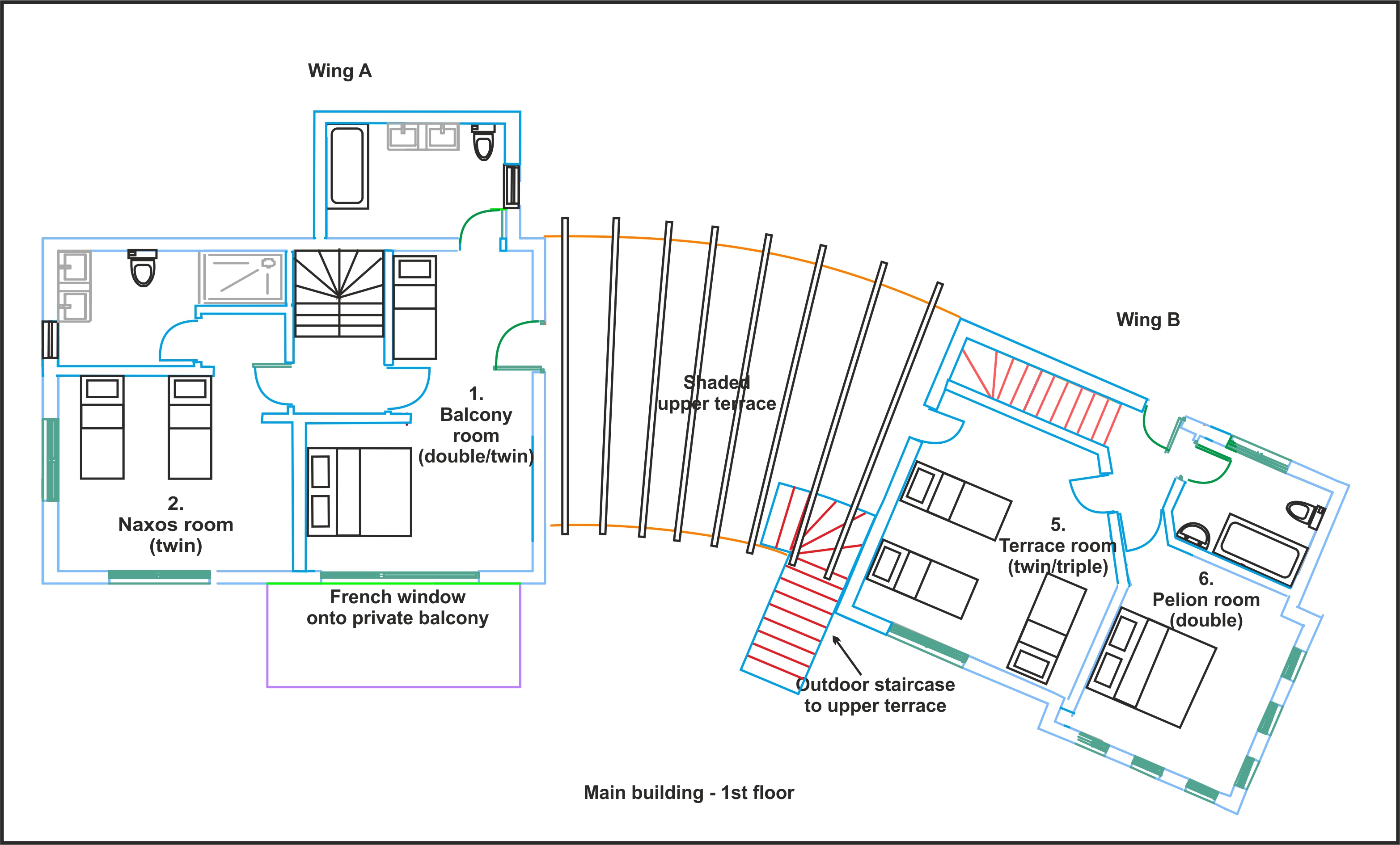 Floor plan: first floor